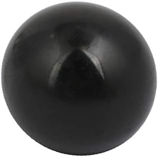 X-DREE 40 ממ DIA M8 נקבה מפלסטיק הברגה ידית עגולה ידית כדורים שחור (40 ממ DIA M8 ROSCA HEMBRA Plástica
