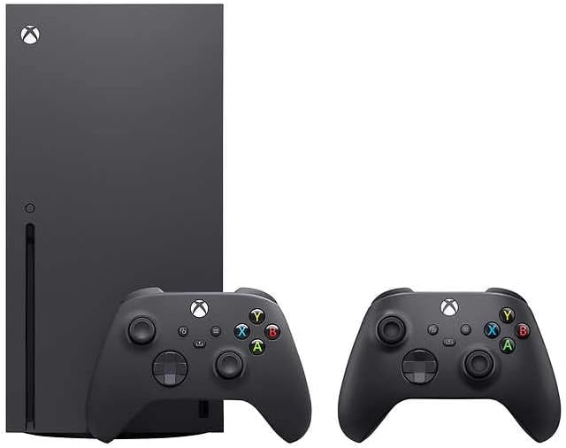 Microsoft Xbox Series X 1TB קונסולת המשחקים SSD - בקר שחור נוסף, 8x ליבות ZEN 2 מעבד, 12 TFLOPS. RDNA