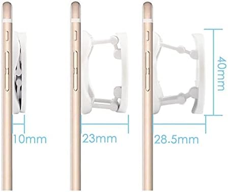 אחיזת טלפון עבור HTC One - מחזיק הטיה של Snapgrip, Back Grip Enhancer Tilt Stand עבור HTC One - Winter