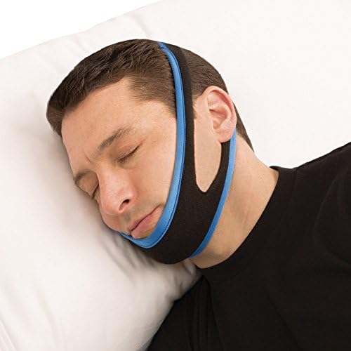 SLEEPPRO ™ אנטי נחר רצועת סנטר - עזרה לשינה המפסיקה לנחר ולהקל על נשימה - הקלה נחרת יעילה - תמיכה בלסת נחרת