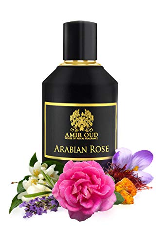 רוז ערבי על ידי אמיר אוד ניחוח, ריסוס פרפום לנשים, ניחוח פרפום, פרפום לאורך זמן, 100 מל Extrait de