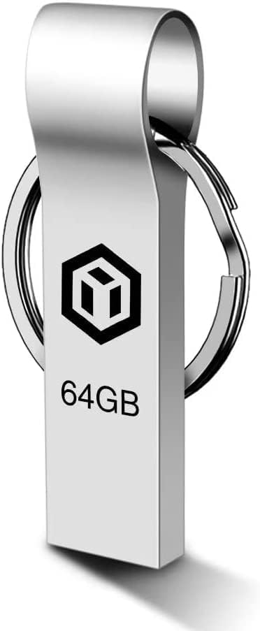 כונן פלאש USB 64GB, כונני אגודל ניידים 64GB: USB 2.0 Stick Memory 64GB, כונן פלאש אחסון USB 64GB לאחסון תמונות/וידאו/מוסיקה/קובץ,
