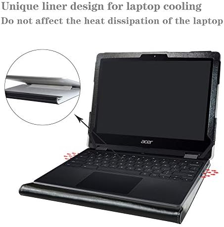 כיסוי מארז מגן של Alapmk עבור 12 Acer Chromebook ספין 512 R851TN R853TA/ACER Chromebook 512 C851
