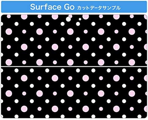 כיסוי מדבקות Igsticker עבור Microsoft Surface Go/Go 2 עורות מדבקת גוף מגן דק במיוחד 000013 דפוס ורוד