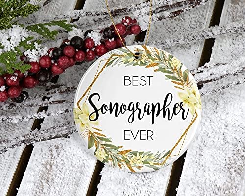 קישוט חג המולד של סונוגרף - קישוט לחג המולד מתנה לסונוגרף - הסונוגרף הטוב בעולם - הסונוגרף הטוב ביותר אי