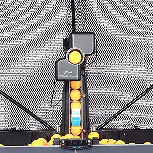 מכונת הגשת טניס שולחן אוזיהו, מכונת רובוט פינג פונג עם 9 כדורי ספין שונים שולחן טניס רובוטים מכונת רובוט פינג