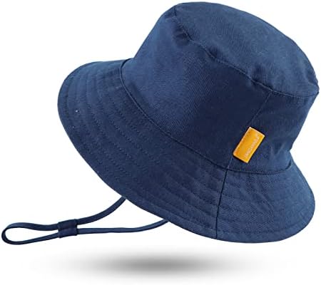 כותנה תינוק שמש כובע תינוקות פעוט בני בנות דלי כובעי קיץ שמש הגנת ילדים חוף כובעים