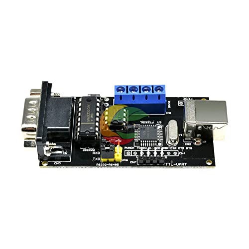 FT232BM/BL FTDI תקן USB ל- RS232 TTL UART RS485 ממיר DB9 לוח מודול מתאם עבור ARDUINO