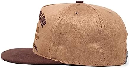 קליפורניה אהבה כובעי סנאפבק לגברים ונשים דוב מתכוונן כובע בייסבול שטוח חום