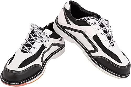 נעלי באולינג של Gemeci Mens Size 4-11 נעלי באולינג מקורות ללא החלקה נעלי באולינג ללבוש נעליים קלאסיות