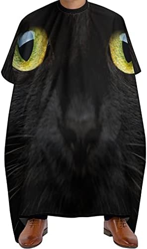 חתול שחור צהוב-עיניים ספח כף שיער מקצועי חיתוך מספרה מספרה ככמיית ברבר לאביזרים לגברים נשים