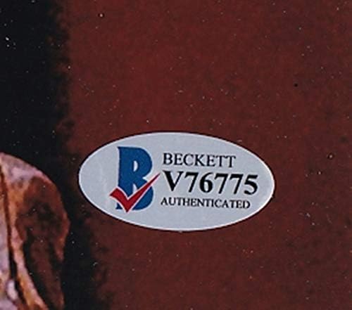 Beckett-Bas Bobby Hull Hof 1983 חתימה חתומה Blackhawks 8x10 צילום צילום v76775