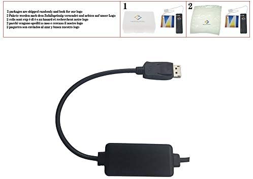 פעיל 4K HDMI ל- DisplayPort 1.2 Converter כבל 6ft 1.8M HDMI ב- DisplayPort Out, HDMI ל- DP OUT