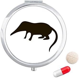 שחור חדף בעלי החיים תיאור גלולת מקרה כיס רפואת אחסון תיבת מיכל מתקן