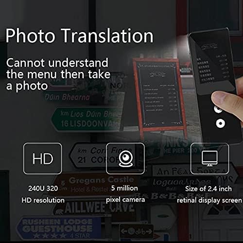 מתרגם קולי חכם נייד נייד 45 שפות מתרגם מיידי תרגום לא מקוון