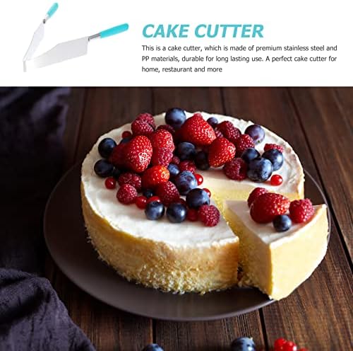 2 יחידות עוגת מבצע חותכי, נירוסטה עוגת מבצע, באיכות טובה יותר ויציב יותר עוגת מרים כלים עוגת סכין, עוגת