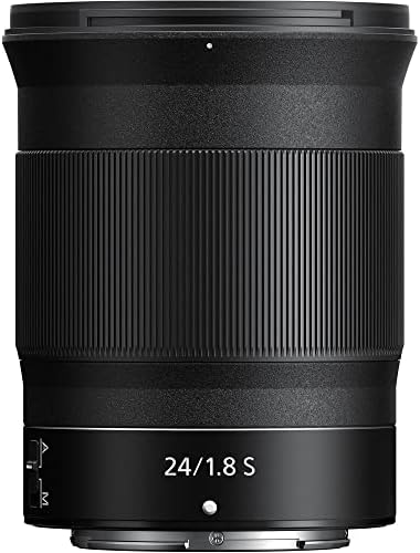 Nikon Nikkor Z 24 ממ f/1.8 S Prime עדשה עם כרטיס זיכרון Ultra SDHC של 64 ג'יגה-בייט