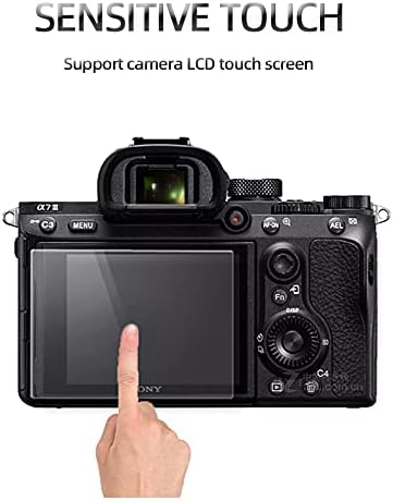 מגן מסך LCD LCD של 3 חבילות מזג תואם ל- Leica Q Q-P Typ 116 מצלמה דיגיטלית