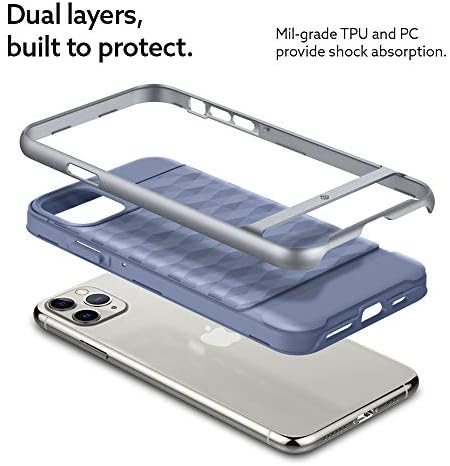 קריסולוגיה parallax עבור Apple iPhone 11 Pro Max Case - Silver