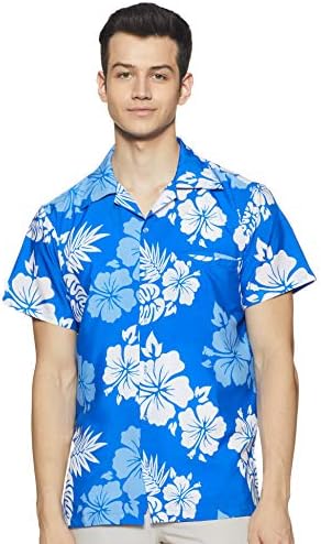 חולצה הוואי פאנקי פאנקי לגברים שרוולים קצרים
