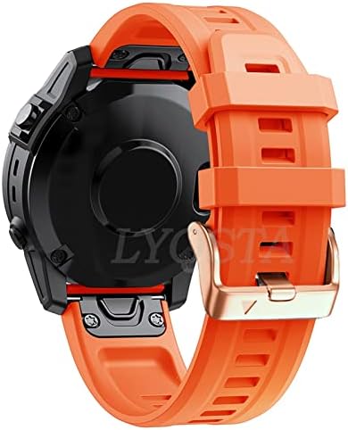 FACDEM צמיד סיליקון רשמי 20 ממ רצועת כף היד עבור Garmin Fenix ​​7S 5S 6SPro Instinct 2 Band Smart Watch