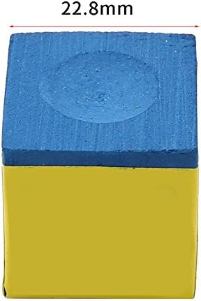 גיר קצה אלומג'ור קצה אין להחליק ביליארד סנוקר בריכה רמז יבש גיר שמנוני כחול ירוק 1box 12 יחידות