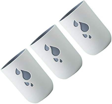 קבילוק 3 יחידות שן ספל נייד שן מברשת כוס יצירתי טיפות גשם עיצוב משחת שיניים כוסות יצירתי שני-צבע לגרגר