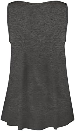 צמרות קיץ של Numaller לבני נוער 2023 חולצת צוואר סרופ-צוואר ללא שרוולים עם שרוולים בצבע אחיד בצבע