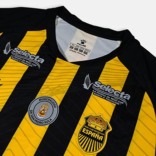 המועדון האמיתי Deportivo España המקורי של קבוצת מועדון הכדורגל של הונדורס. גופיית הכדורגל הביתית של