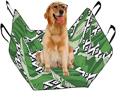 כיסוי מושב כלב מותאם אישית עיצוב יצירתי סגנון יד מצוירת הדפסת מושב מכונית מכסה לכלבים עמיד למים