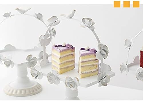 עוגת דוכן עוגת עומד קינוח שולחן יצוק ברזל רב שכבתי קינוח דוכן חתונה סצנת פריסה עוגת דוכן תצוגת דוכן יום