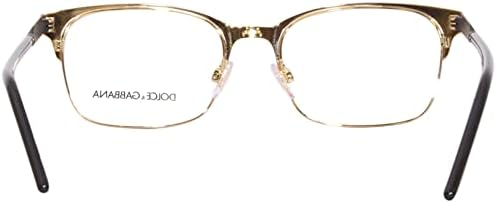 דולצ ' ה וגבאנה דג1330 משקפיים לגברים מט שחור/זהב 54