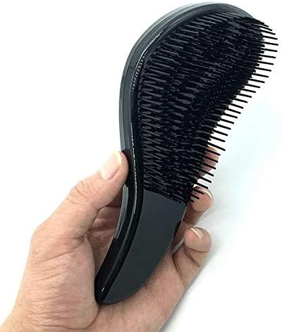 XDKLL נשים מפלסטיק מברשת עיסוי שיער אנטי-סטטי שיער ארוך ישר מסרק מסרק אביזרים