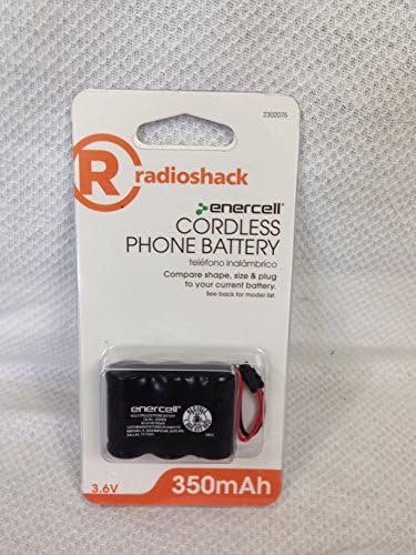 RadioShack 3.6V/350MAH NI-MH סוללת טלפון אלחוטי
