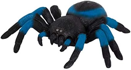 טרה מאת באטאט-טרנטולה כחולה-עכביש שלט רחוק אינפרא אדום עם עיניים מוארות - צעצועי בעלי חיים אלקטרוניים וערכות