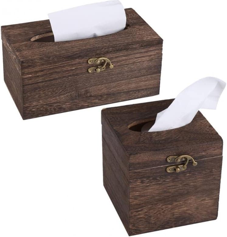 ZCMEB קופסת רקמות עץ מפית מכסה מחזיק נייר בית מארז מכסה מחזיק ברקמות אמבטיה מכסה מפיות