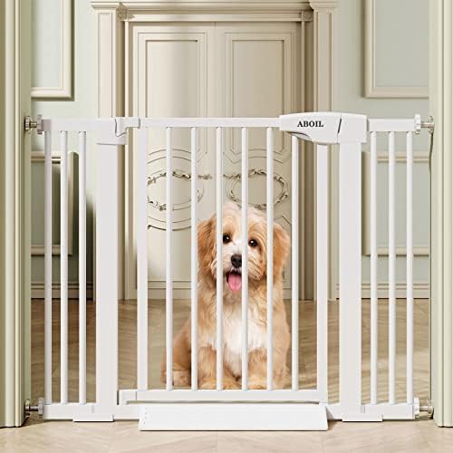 תינוק שער עבור מדרגות, 29-48 אינץ, 30 גבוה נוסף רחב אוטומטי קרוב בטיחות ילד שער לחיות מחמד שער כלב