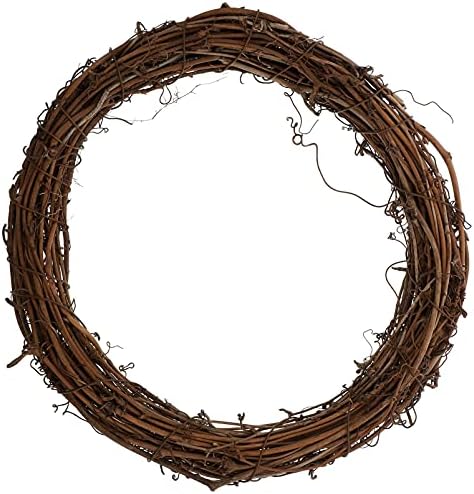 Pretyzoom זרי גפן טבעיים זרי גפן ענף חישוק זר ארוג ראטן גרלנד עץ טבעת טבעת קישוט חתונה לדלת