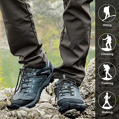 נעלי טיול של כתר גמל גברים נושמים נעלי ספורט נשימה קלות משקל נמוך להליכה בטרקים נגררים חיצוניים