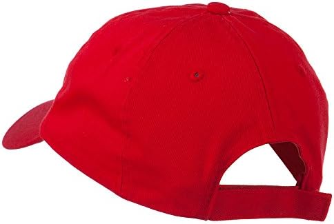 לוגו מקורי של נאסא כובע ספינה מחיית מחמד רקום - OSFM אדום