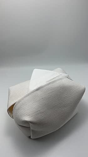כיסויי קופסאות רקמות של קולודסויי בד, כיסוי קופסת רקמות כותנה מרובע -מחזיק קופסת רקמות מודרנית רקמות אידיאליות