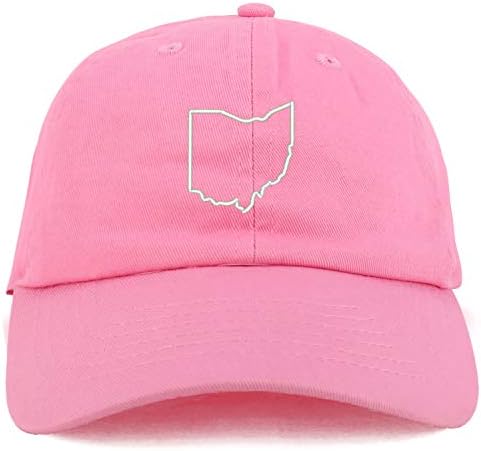 חנות הלבשה אופנתית נוער אוהיו מתאר כובע בייסבול רך מתכוונן