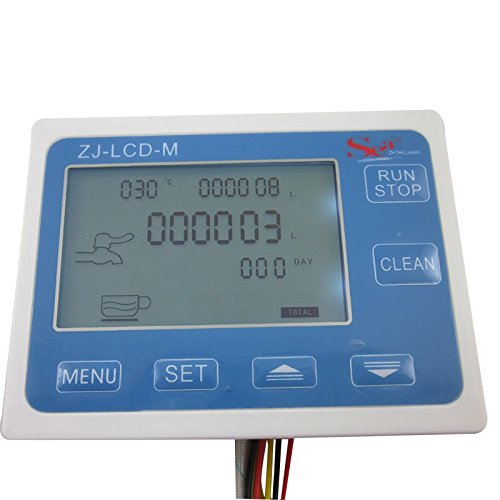 דיגיטן G1/2 מד חיישן מים זרימה+מדד LCD דיגיטלי תצוגה כמותית בקרה כמותית 1-30L/דקה
