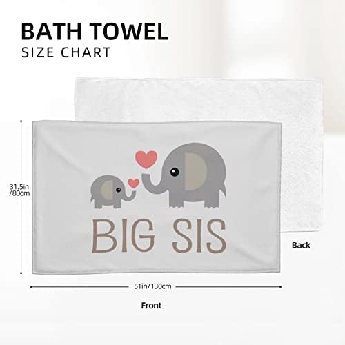 חרוזים פיל פיל אחות גדולה מגבת מגבות מגבות מגבת סופגת חדר אמבטיה רכות רכות כביסה יבש