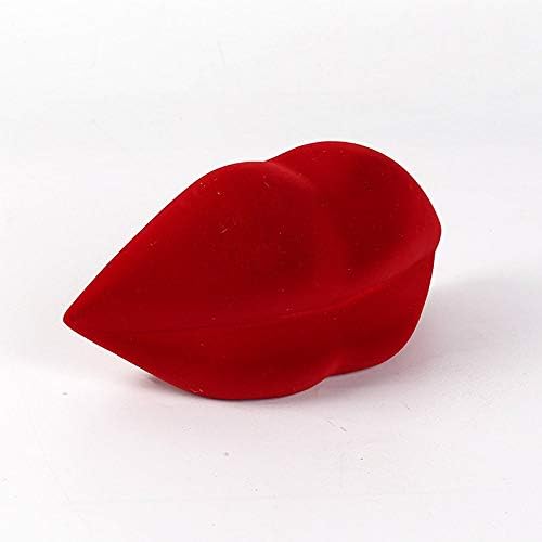Tyxl שרף אדום ננה לקישוט שפתיים אדום נורדי קישוט שולחן עבודה מטבע יצירתי מטבע חזיר 23 11.5 8 קישוטים