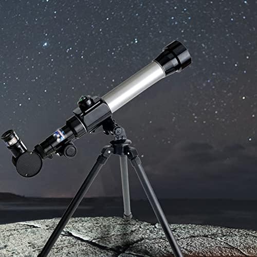 טלסקופ אסטרונומי לילדים ומתחילים, צמצם 50 ממ 600 ממ פוקל סטארגזינג טלסקופ רפרקטור HD, טלסקופ אסטרונומי כניסה,