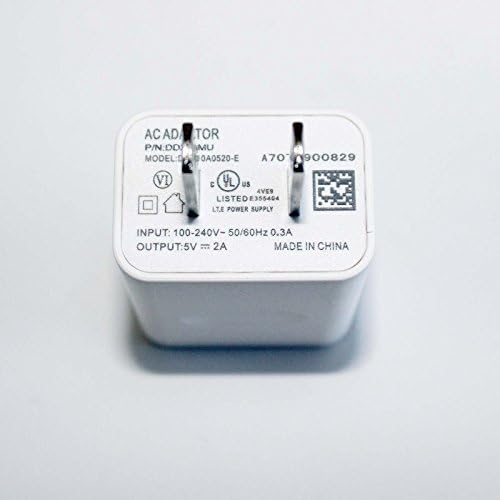 MyVolts 5V מתאם אספקת חשמל תואם/החלפה לנגן MP3 של Kubik Evo 4GB - התקע האמריקני