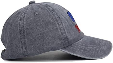 מצחיק מריקה משקפי שמש 4 ביולי בייסבול כובע רקומים מתכוונן שטף כותנה כובע לנשים גברים