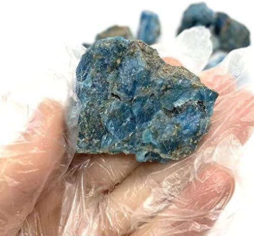 SDWGLD אבנים מרגיעות 1000 גרם טבעי כחול ריפוי ריפוי גביש אבן חצץ אבן חן אבן לקישוט הבית