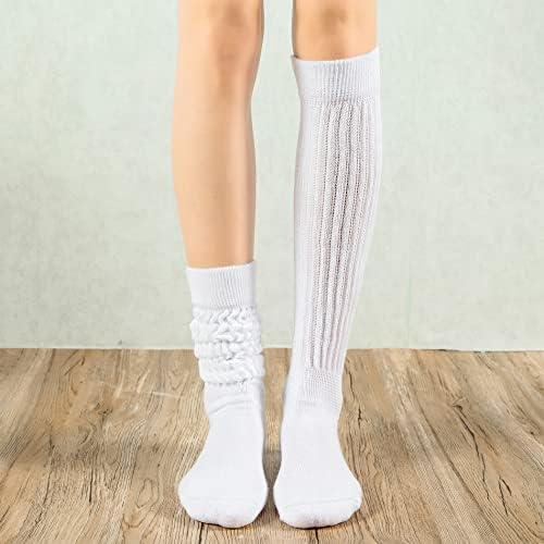 מגמות אמריקאיות גרביים גרביים נערמות גרבי סרנץ 'ארוכות